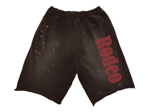 Sp5der x Cactus Jack Days Before Rodeo Shorts Brown on Sale