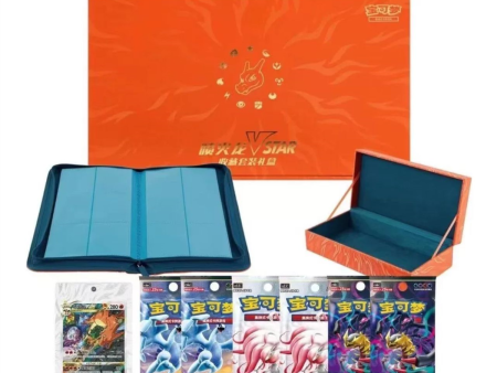 Pokémon TCG: Simplified Chinese Charizard VSTAR Battle Set Gift Box Sealed ETB Hot on Sale