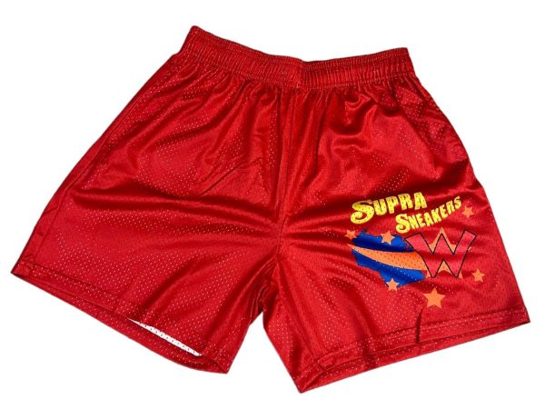 Supra Sneakers Store Pride Shorts Red on Sale