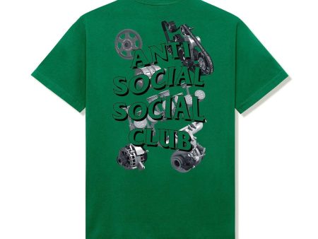 Anti Social Social Club Chop Suey Tee Kelly Green Hot on Sale