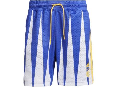 Adidas x Eric Emanuel Hoops Summer Essentials Shorts Sonic Ink For Cheap