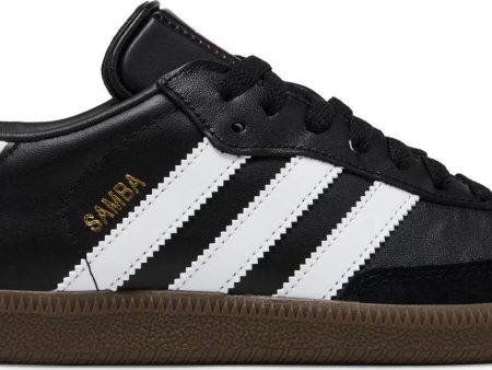 Adidas Samba Leather Black White For Cheap