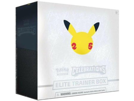 Pokémon TCG 25th Anniversary Celebrations Elite Trainer Box For Sale