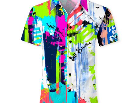 Camisa seda Multicolor Online Hot Sale