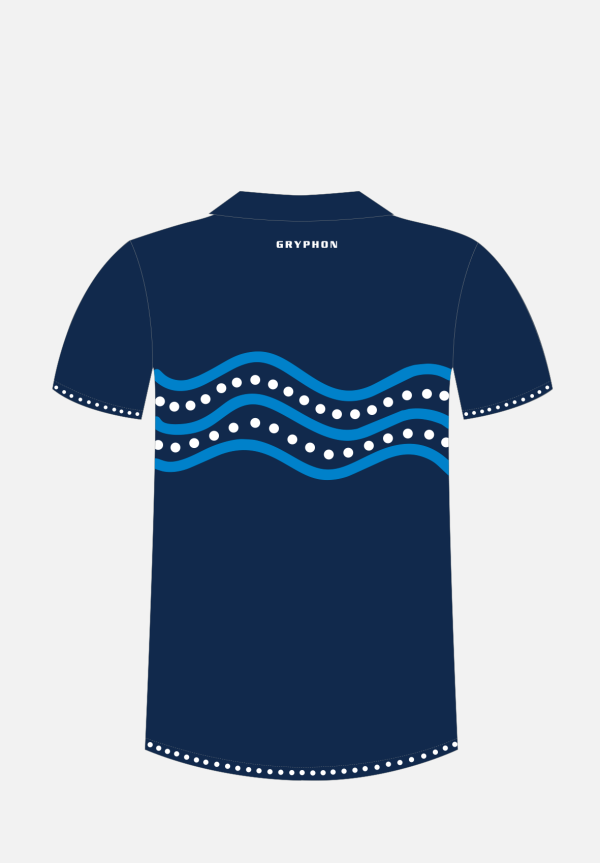 Whitford Indigenous Polo Navy Women on Sale