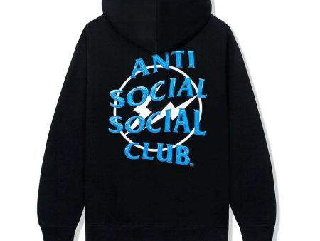 Anti Social Social Club x Fragment Precious Petals Hoodie (FW22) Black Blue Online Sale