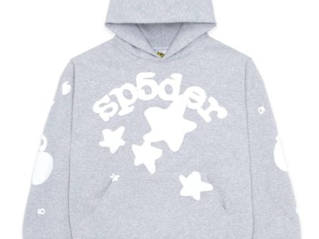 Sp5der Beluga Hoodie Heather Grey Supply