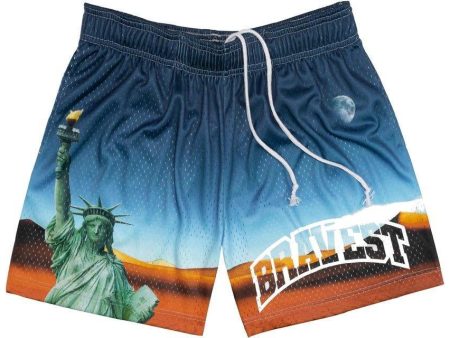 Bravest Studios Statue of Liberty Shorts on Sale