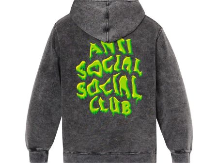 Anti Social Social Club Melt Away Hoodie Gray For Cheap