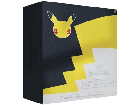 Pokémon TCG 25th Anniversary Celebrations Pokémon Center Exclusive Elite Trainer Box Fashion