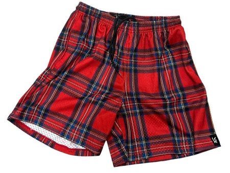 Lost Files Plaid Shorts 3 For Cheap