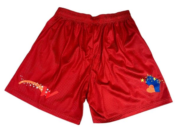 Supra Sneakers Store Pride Shorts Red on Sale