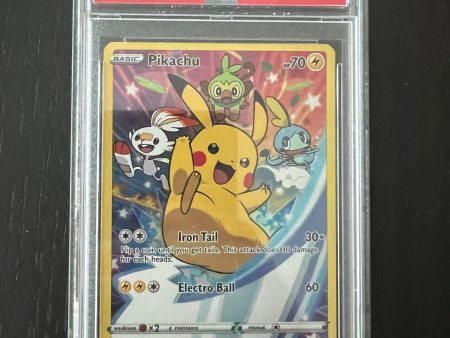 2020 Pokemon SWSH BSP Full Art Pikachu | Figure Collection #020 - PSA 10 GEM MINT Sale