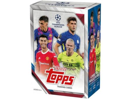 2021-22 Topps UEFA Champions League Collection Soccer Blaster Box Discount