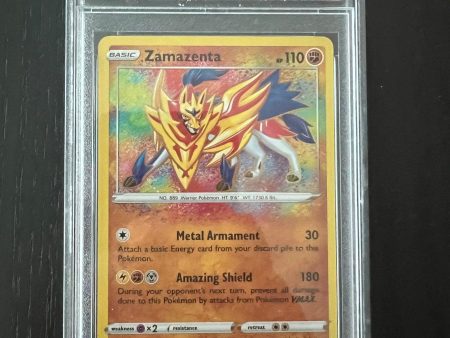 2020 Pokemon SWSH Zamazenta | Vivid Voltage #109 - PSA 9 MINT Online Sale