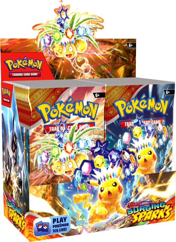 Pokémon TCG: Scarlet & Violet Surging Sparks Booster Display Box Fashion