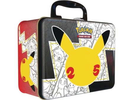 Pokémon TCG 25th Anniversary Celebrations Collector Chest Tin Fashion