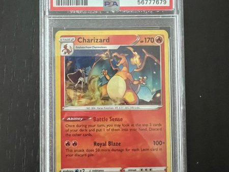 2020 Pokemon SWSH Charizard Holo Cracked Ice | Vivid Voltage #024 - PSA 10 GEM MINT For Cheap