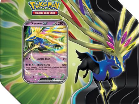 Pokémon TCG: Azure Legends Xerneas ex Tin Sale