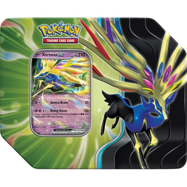 Pokémon TCG: Azure Legends Xerneas ex Tin Sale