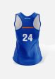 Newtown Training Singlet Womens Blue Fashion