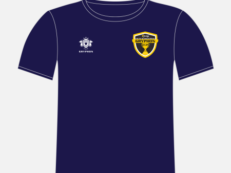 Gryphon Cup Training Tee Navy For Cheap