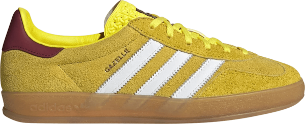 Adidas Gazelle Indoor Bright Yellow Burgundy (W) Supply