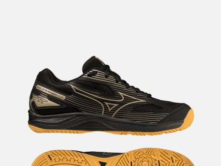 Mizuno Cyclone Speed 4 Jr Indoor - Black Online Hot Sale