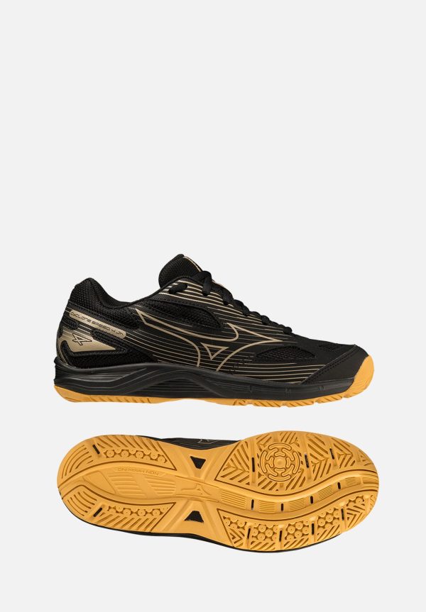 Mizuno Cyclone Speed 4 Jr Indoor - Black Online Hot Sale