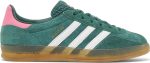 Adidas Gazelle Indoor Collegiate Green Lucid Pink (W) Online now