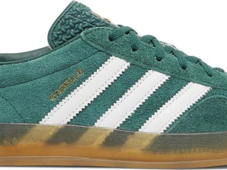 Adidas Gazelle Indoor Collegiate Green Lucid Pink (W) Online now