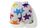 Bape Sta Pattern Wide Fit Sweat Shorts Multicolor Sale