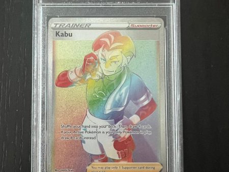 2020 Pokemon SWSH Full Art Rainbow Kabu | Champion s Path Secret #077 - PSA 10 GEM MINT Sale