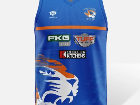 Newtown Training Singlet Mens Blue Discount