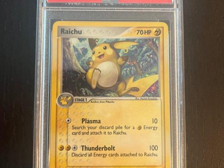 2007 Pokemon EX Raichu Holo | Power Keepers #12 - PSA 8 NEAR MINT - MINT Sale